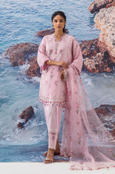 Unstitched Woven net 3 Piece Suit